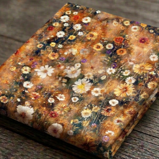 Wildflower Meadow Wheat Fat Quarter