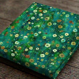 Wildflower Meadow Jade Fat Quarter
