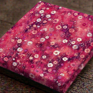 Wildflower Meadow Pink Passion Fat Quarter