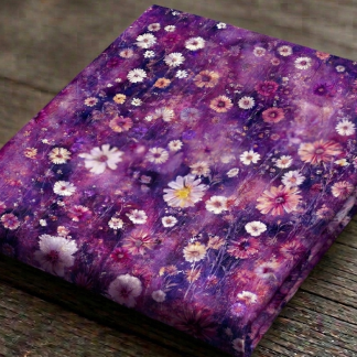 Wildflower Meadow Grape Fat Quarter