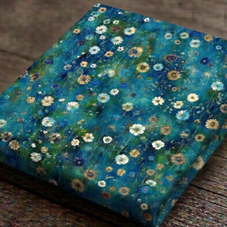 Wildflower Meadow Ocean Breeze Fat Quarter