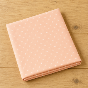 Rose & Violet's Bouquet des Fleurs Dots Peach Fat Quarter