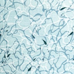 Reef Ocean Floor Blue Fat Quarter