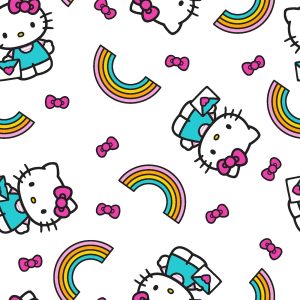 Hello Kitty Rainbow Fat Quarter