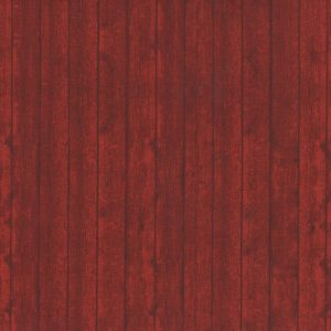 Wood Boards Red Fat Quarter