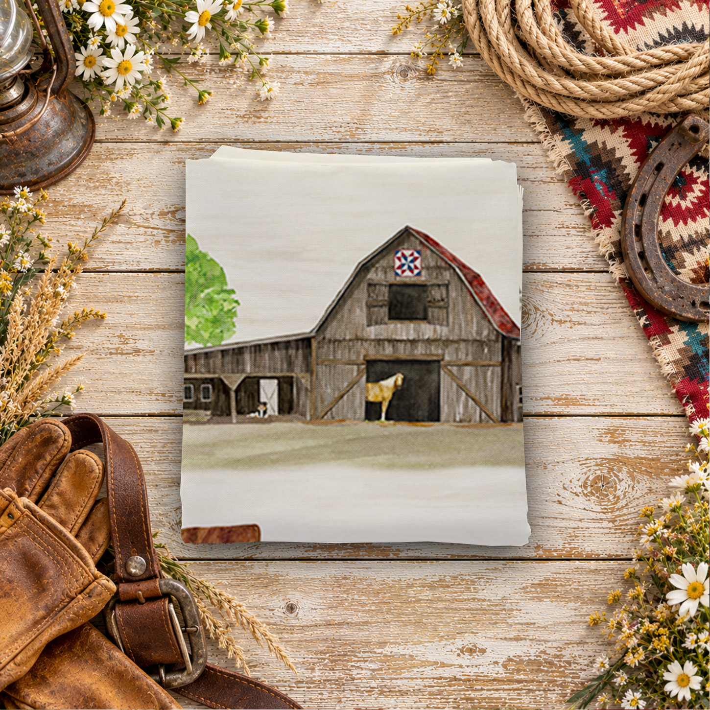 The Homestead Main Cream Fat Quarter