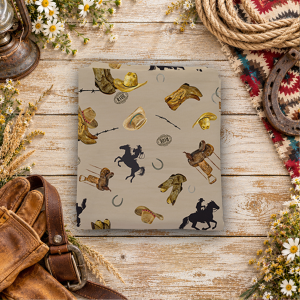 The Homestead Icon Toss Tan Fat Quarter