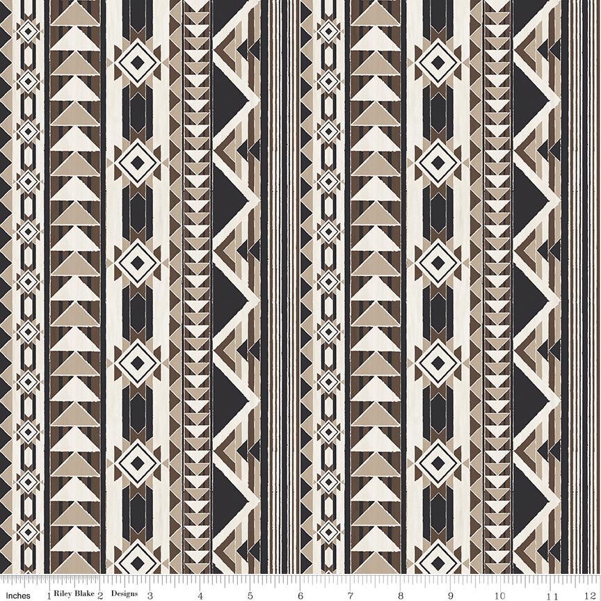 The Homestead Blanket Brown Fat Quarter - Image 2
