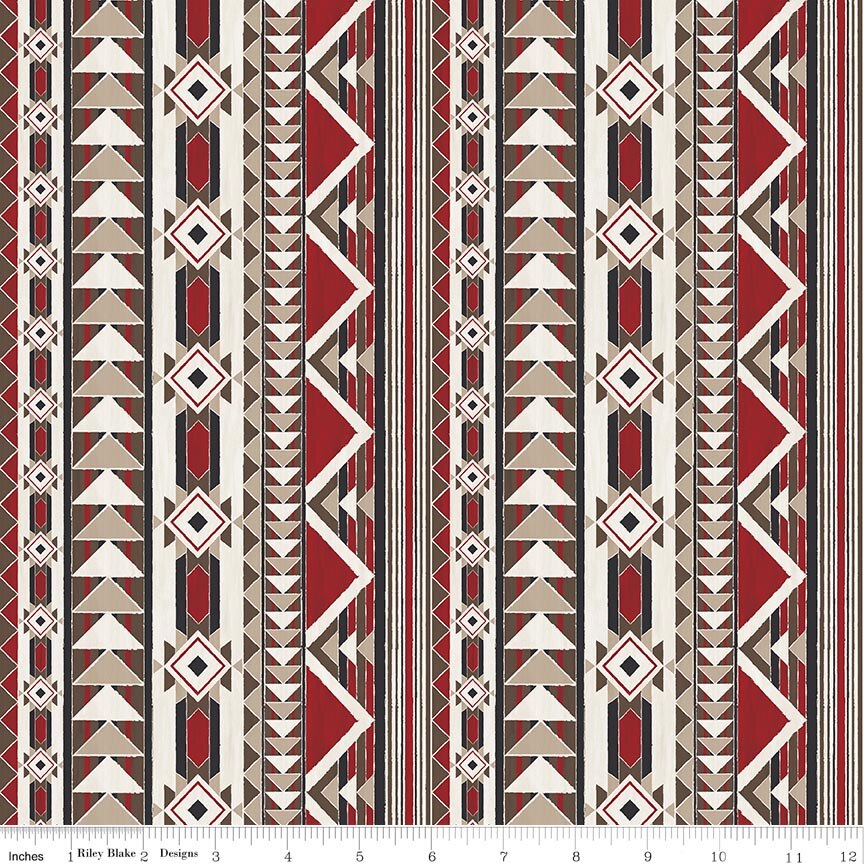The Homestead Blanket Red Fat Quarter - Image 2