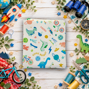 Brave Your Way Wild and Free Cloud Fat Quarter