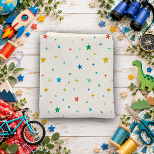 Brave Your Way Beyond the Stars Cloud Fat Quarter