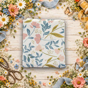 Petals & Hazel Main Off White Fat Quarter