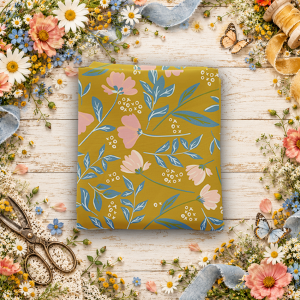 Petals & Hazel Main Butterscotch Fat Quarter