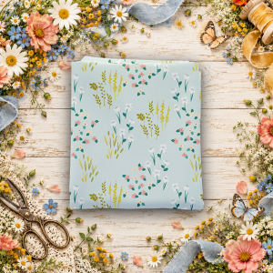 Petals & Hazel Meadow Powder Fat Quarter
