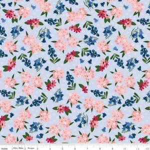 Foxglove Main Blue Fat Quarter
