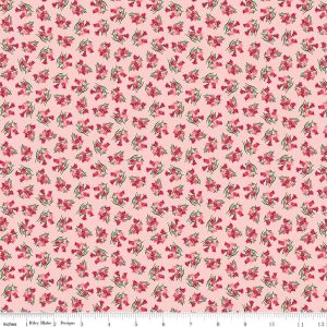 Foxglove Bluebells Pink Fat Quarter