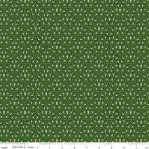 Foxglove Damask Hunter Fat Quarter