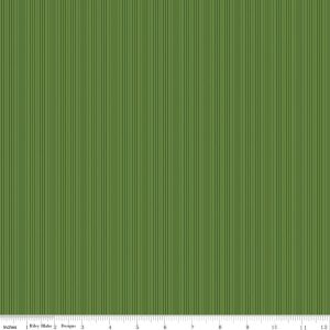 Foxglove Stripes Basil Fat Quarter