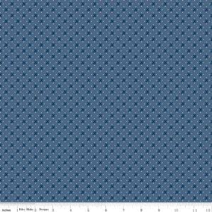 Denim & Daisy Kisses Denim Fat Quarter