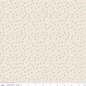 Denim & Daisy Squares Denim Fat Quarter