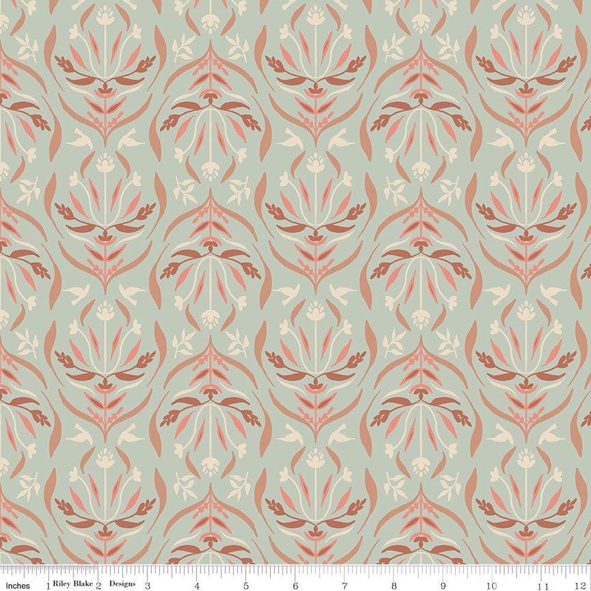 Hedgerow Haven Damask Whisper Fat Quarter