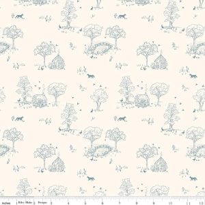 Hedgerow Haven Toile Cream Fat Quarter