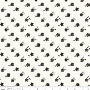 Moonlit Trellis Blossoms Cloud Fat Quarter