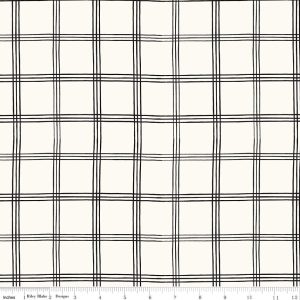 Moonlit Trellis Grid Cloud Fat Quarter