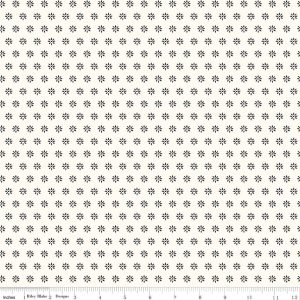 Moonlit Trellis Daisies Cloud Fat Quarter