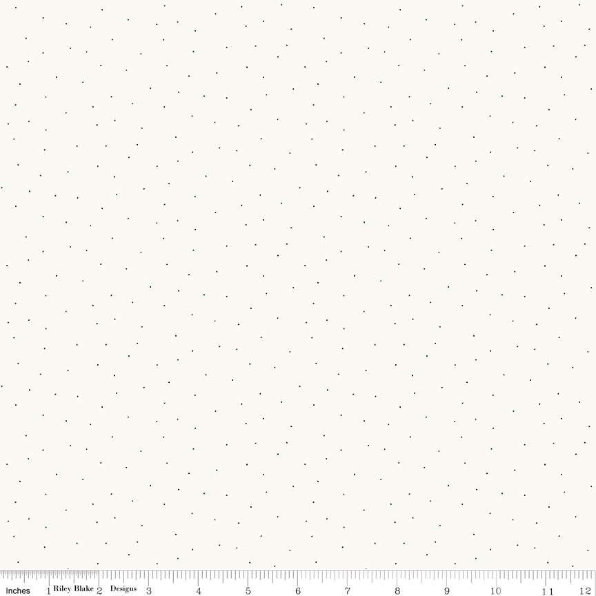Moonlit Trellis Speckles Cloud Fat Quarter