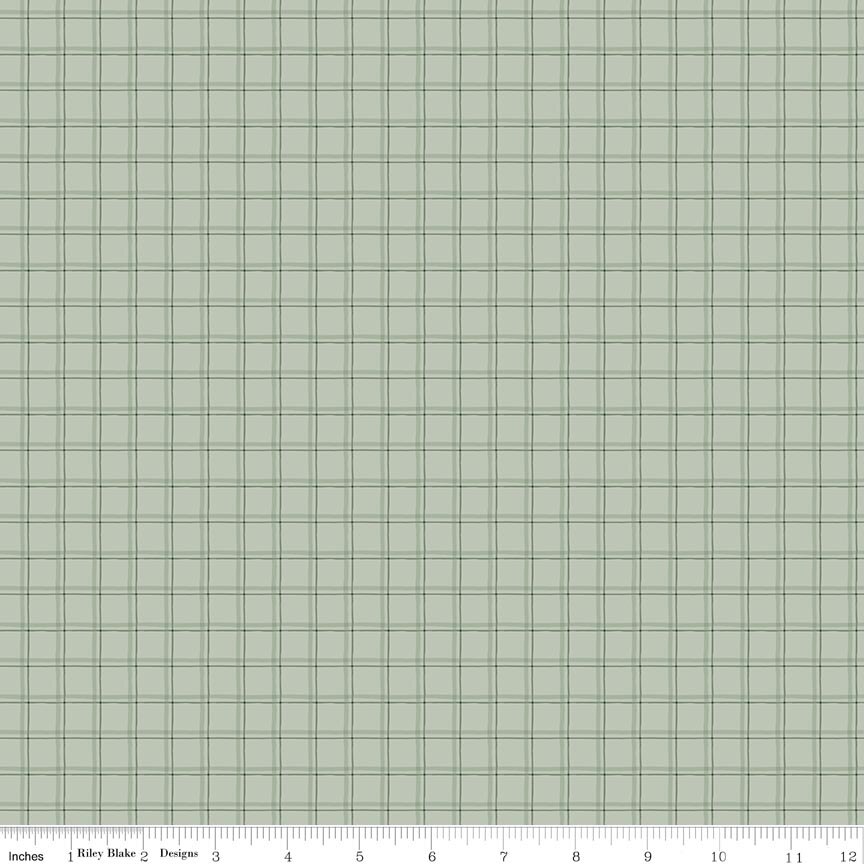 Worth Repeating Plaid Laurel Fat Quarter - Image 2