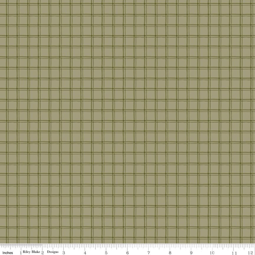 Worth Repeating Plaid Willow Fat Quarter - Image 2