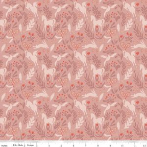 Story Land Magic Folk Rose Fat Quarter