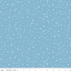 Reach for the Stars with NASA Constellations Sky Fat Quarter