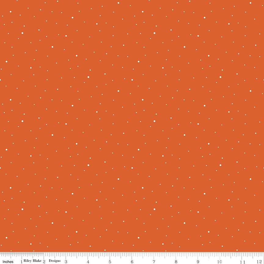 Dapple Dot Autumn Fat Quarter - Image 2