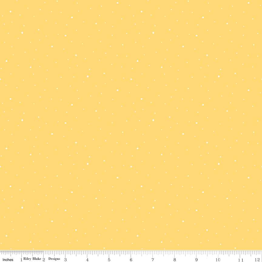 Dapple Dot Buttercream Fat Quarter - Image 2