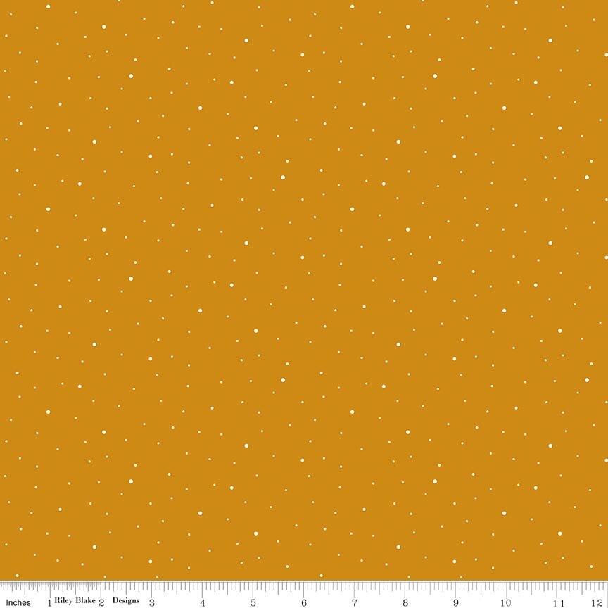 Dapple Dot Butterscotch Fat Quarter - Image 2