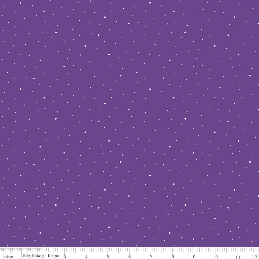 Dapple Dot Iris Fat Quarter - Image 2