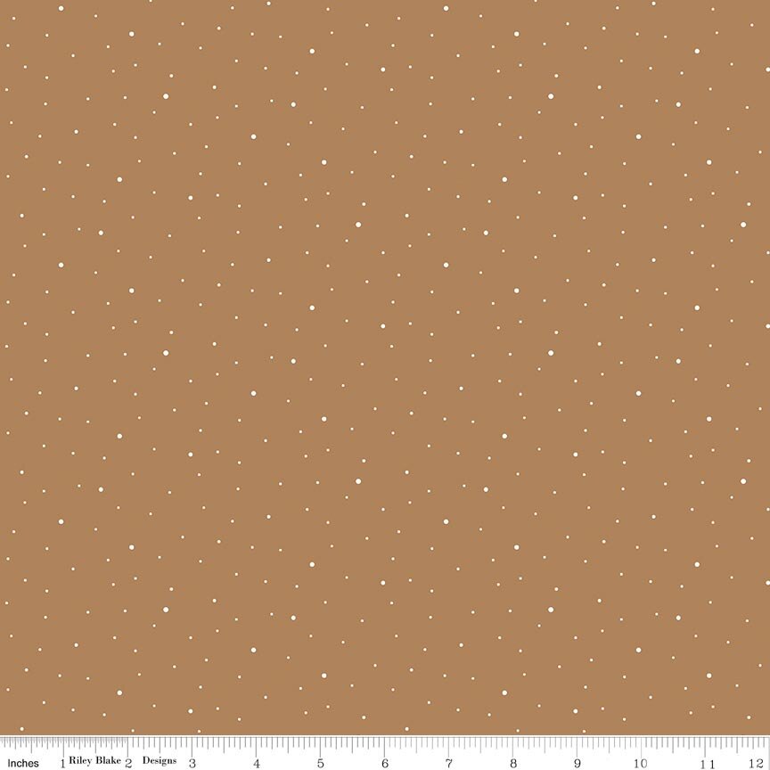 Dapple Dot Maple Fat Quarter - Image 2
