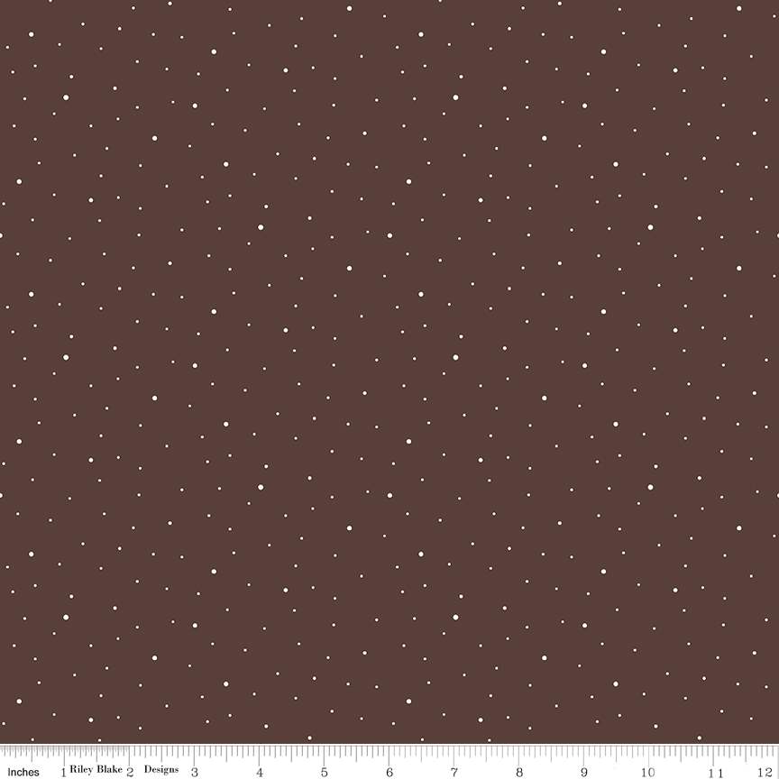 Dapple Dot Raisin Fat Quarter - Image 2
