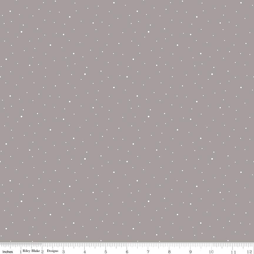 Dapple Dot Riley Gray Fat Quarter - Image 2