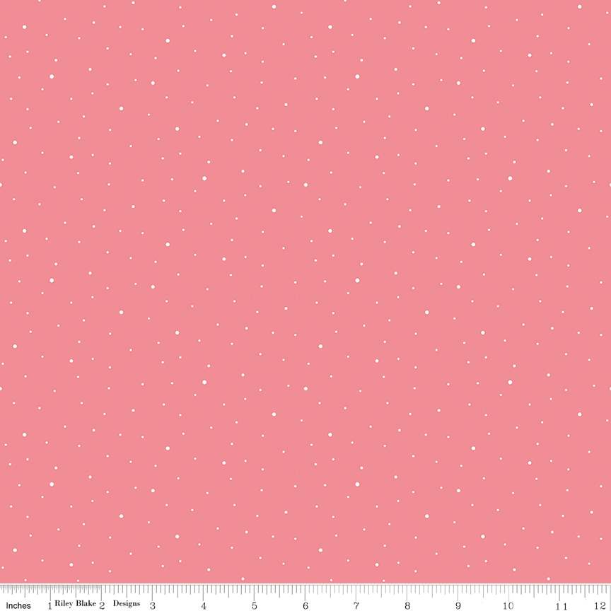 Dapple Dot Sugar Pink Fat Quarter - Image 2