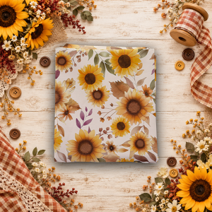 Harvest on the Prairie Sunflowers Latte Fat Quarter