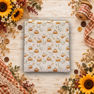 Harvest on the Prairie Pumpkin Cream Fat Quarter