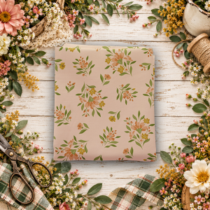 Worth Repeating Floral Blush Fat Quarter
