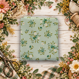 Worth Repeating Floral Laurel Fat Quarter