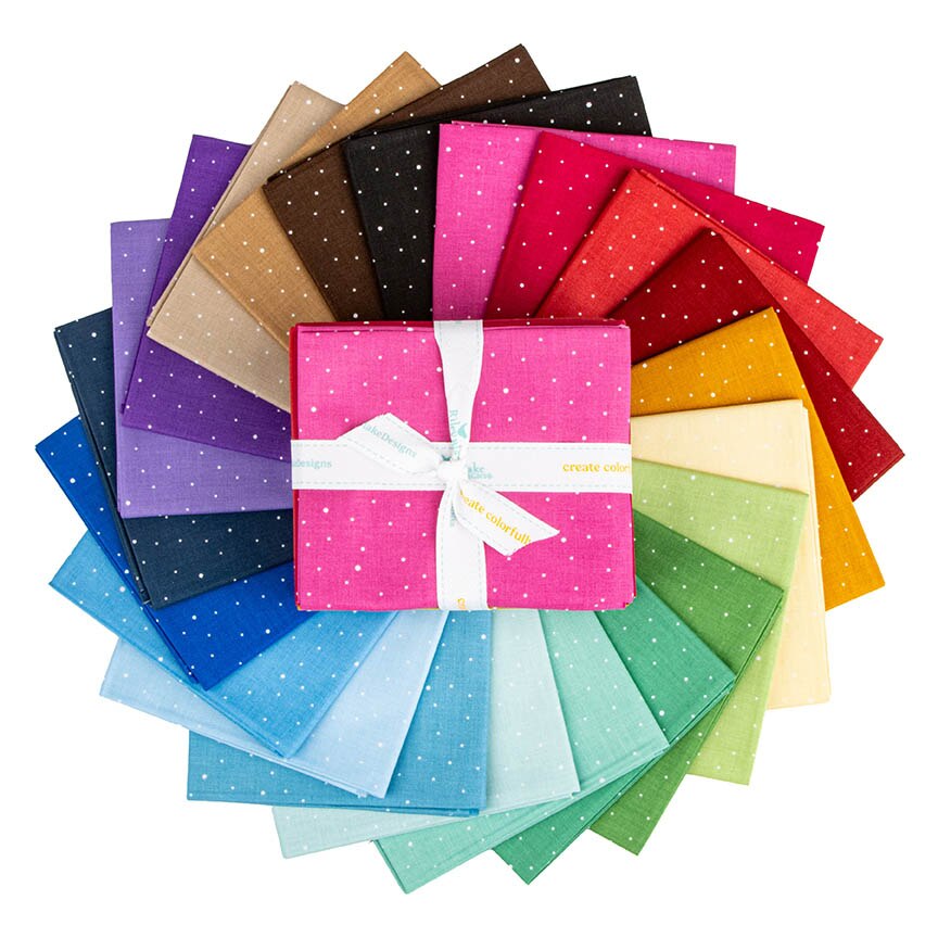 Dapple Dot Fat Quarter Bundle 22pc