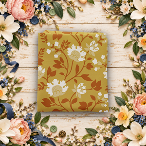 Before the Bloom Florence Gold Fat Quarter