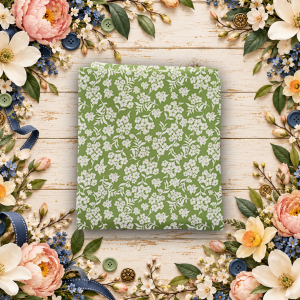 Before the Bloom Viola Basil Fat Quarter