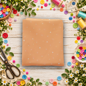 Dapple Dot Marmalade Fat Quarter